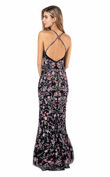16 of 43 Primavera Couture 3073 Black Multi