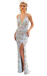 5 of 43 Primavera Couture 3073 Blue