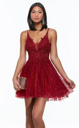 1 of 2 Alyce 3949 Claret