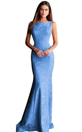 3 of 42 Jovani 45830BG Light Blue