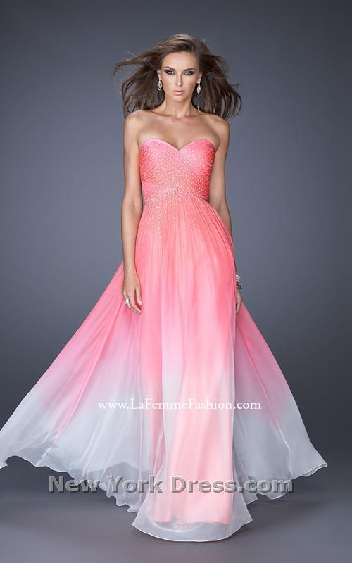 La Femme 20404 Women's Formal Evening & Wedding Guest Dress - Light Mint