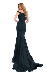 12 of 34 Jovani 55187BG Navy