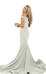 15 of 34 Jovani 55187BG Ivory