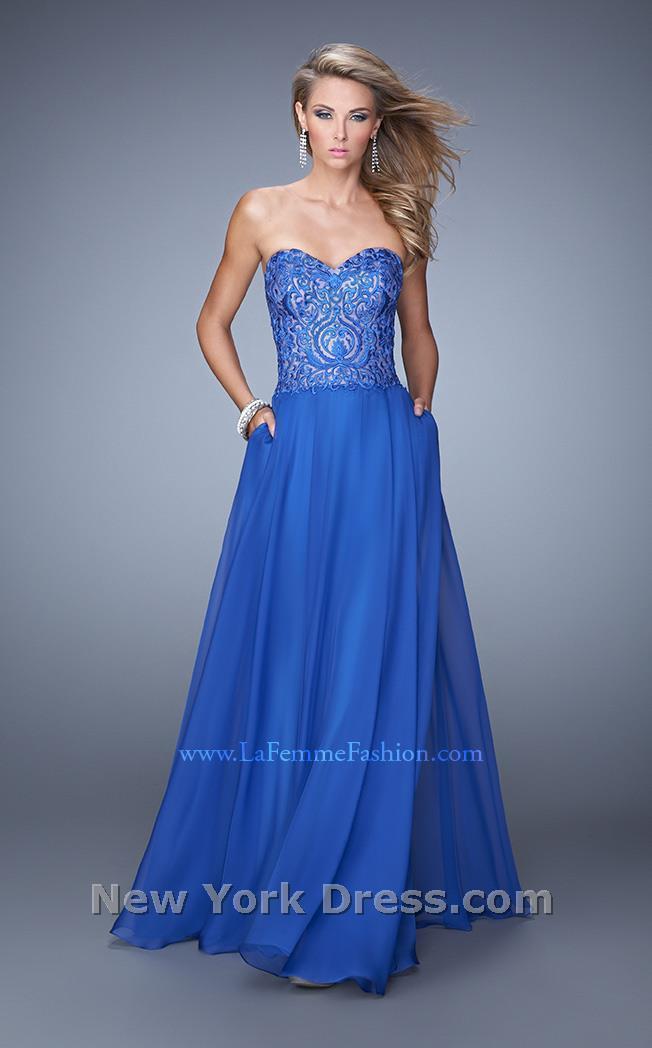 La Femme 21360 Prom Dress - Royal Blue