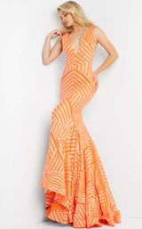 3 of 26 Jovani 59762 Orange