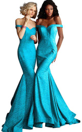 6 of 39 Jovani 60122BG Ocean