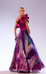 3 of 3 Abdo Aoude Tempera18 Fuchsia Print