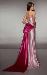 4 of 14 Alyce 61983 Rosewater-Fuchsia