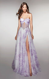 2 of 14 Alyce 61994 Lilac/White