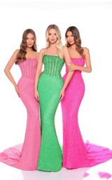 11 of 13 Amarra 88110 Bright Pink, Electric Lime, & Neon Pink