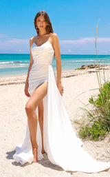 24 of 28 Amelia Couture 3013 White