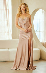 5 of 33 Amelia Couture 3102 Dusty Rose