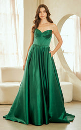 12 of 24 Amelia Couture 5080 Emerald Green