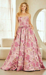 13 of 28 Amelia Couture 8068 Pink