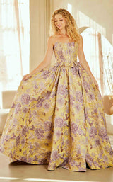 26 of 28 Amelia Couture 8068 Yellow