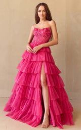 3 of 5 Amelia Couture 9053 Hot Pink