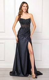 1 of 27 Amelia Couture 9056 Black