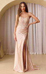6 of 27 Amelia Couture 9056 Champagne