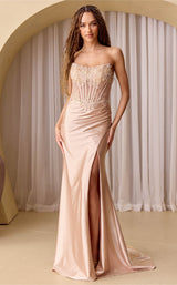 7 of 27 Amelia Couture 9056 Champagne