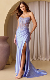 10 of 27 Amelia Couture 9056 Periwinkle
