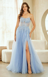 11 of 42 Amelia Couture 9078 Periwinkle
