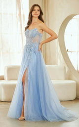 12 of 42 Amelia Couture 9078 Periwinkle