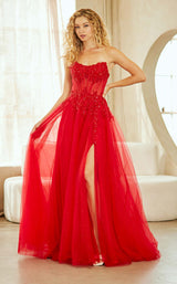 20 of 42 Amelia Couture 9078 Red