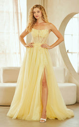 33 of 42 Amelia Couture 9078 Yellow