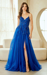 4 of 26 Amelia Couture 9079 Royal Blue