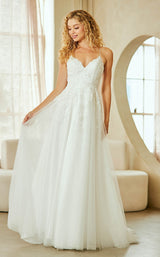 12 of 26 Amelia Couture 9079 White