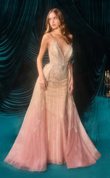 3 of 5 Andrea and Leo A1508 Champagne/Blush