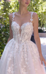 3 of 4 Andrea and Leo WL058 Off White/Nude