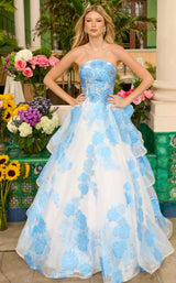 1 of 9 Ava Presley 42292 White Light Blue