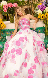 7 of 9 Ava Presley 42292 White/Hot Pink