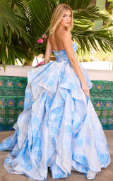 4 of 10 Ava Presley 42293 White Light Blue