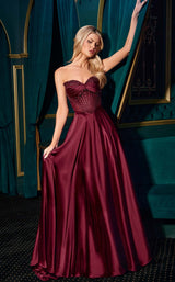 17 of 21 LaDivine CD297 Burgundy
