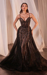 2 of 12 LaDivine CD863 Black-Nude