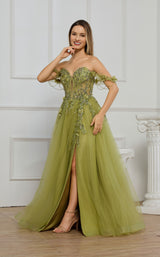 5 of 8 Cecilia Couture 8001 Pistachio