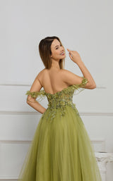 8 of 8 Cecilia Couture 8001 Pistachio
