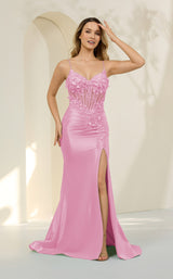 3 of 4 Cecilia Couture 8028 Rose
