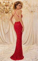 2 of 2 Chandelier 30088 Red