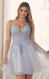 12 of 28 Nox Anabel G785 Dress Periwinkle