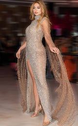 3 of 3 Iyza Belaar Ava Nude/Silver