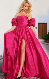 4 of 6 Jovani 24099 Fuchsia