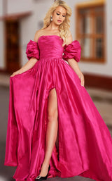 5 of 6 Jovani 24099 Fuchsia