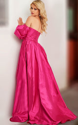 6 of 6 Jovani 24099 Fuchsia