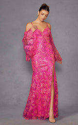 4 of 37 Juliet 2564U Fuchsia