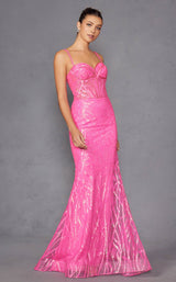 3 of 25 Juliet 2886C Fuchsia