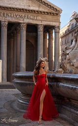 1 of 3 La Femme 32424 Red