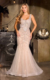 1 of 3 Ladivine CC8270 Silver/Nude
